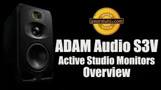 ADAM Audio S3V Active Studio Monitors - Overview