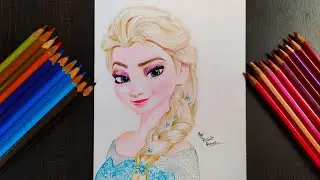 Drawing Elsa from Frozen ❄️| Snow Queen | Sketchy_lif3
