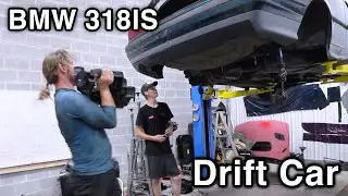 Building A Drift Car [ BMW 318IS Sliding Sideways in Mexico ]