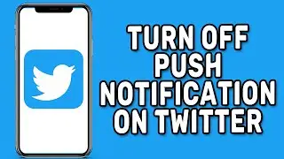 How to Turn OFF Push Notifications on Twitter