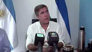 27 02 24 p2 BRUNO POGLIANO Intendente Municipal El Bols&oacute;n  FABIAN RUDOLPH Sec  de Relaciones Institu