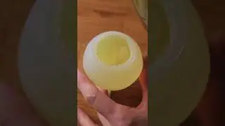Coconut wax candle making with sweet orange essential oil 🍊