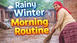 Rainy Winter Morning Routine | Home Cleaning & Peaceful Vibes ❄️🌧️