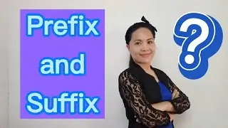 Prefix and Suffix | Unable! Beautiful!