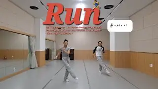 Run Linedance demo Improver #런 라인댄스 #춤ㆍ서ㆍ이 #어디서든 #즐춤 #dance #언제든 #댄스 