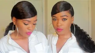 How I Put A Lacewig In A Ponytail