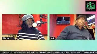FYI RADIO SHOW WITH HOST YOLANDA HINTON AND CO-HOST EDWARD EVERETTE