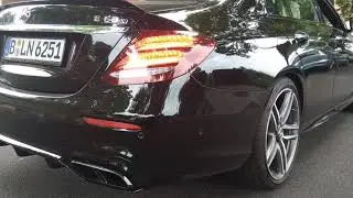 Mercedes Benz AMG E 63 S V8 Biturbo 4Matic Plus Race Start