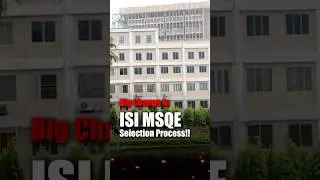 ISI MSQE 2025: No Interview This Year! BIGGEST UPDATE 🔥