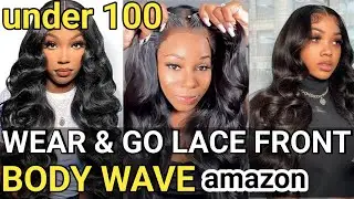 🔥AMAZON BEST WEAR & GO BODY WAVE HUMAN HAIR LACE FRONT WIG UNDER 100 | LACE WIG COMPILATION 2025