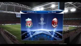PES 2010 | Liverpool vs Milan | UEFA Champions League - Full Match & Gameplay