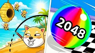 Doge Rescue VS Ball Run 2048 - Crazy Gameplay Walkthrough New Gameplay Part 6 (Android & iOS)