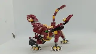 LEGO Creator 3 in 1 31073 Mythical Creatures Speed Build and Re-Review | 3 Year Anniversary!