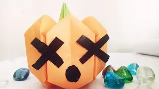 paper Halloween pumpkin. 🎃