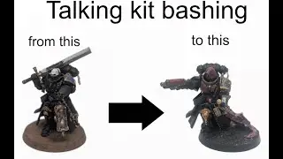 Talking kit bashing. Breakin down the judiciar and other kit bashers I've done for the death watch