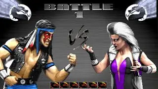 Mortal Kombat Legacy Kollection - MK3 Arcade Nightwolf Vs. Sindel