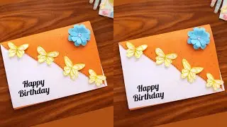 Diy_ Happy Birthday Greeting card idea || Birthday card making idea 