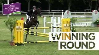 Felix Etzel secures 3rd victory for Germany - Winning Round | FEI Nations Cup&trade; Eventing