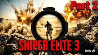 Sniper Elite 3 Gaberoun Part 2 Gameplay