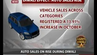 Auto sales improve with festive season