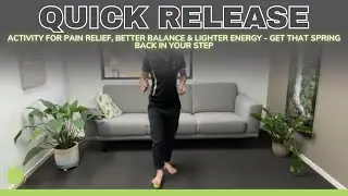 Quick Foot Release for Pain Relief, Better Balance & Lighter Energy