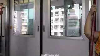 [No annoucements] SBST Crystal Mover - Train ride from PE7 Damai - PE5 Kadaloor