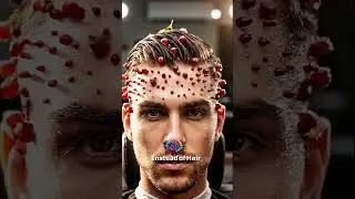 🍇Grapes Growing Instead of Hair | AIGeneratorsky AIArt AIExplore 💈 #aiart #ai #asmr #aiexplorer