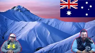 Americans React to Skiing in Australia | We legit forgot that you guys have snow