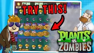 Plant Vs Zombies PC Gameplay - Crazy Dave Challenge - Cherry Bomb, Spikeweed, Lily Pad