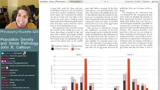 Philosophy Roulette 424 - Population Density and Social Pathology. John B. Calhoun