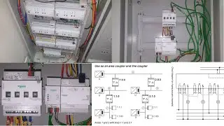 Lighting Control System of Schneider KNX Actuator Dimming Module Wiring/Programming Hindi+Eng Sub/CC