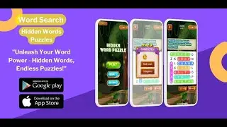 Hidden Words Search Puzzles