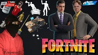 Michael Scott y Dwight Schrute Estan en FORNITE #kingmorex2 #epicpartner #fornite