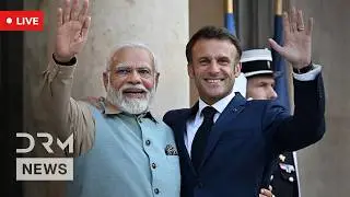 LIVE: Macron Visits India, Historic Talks with Prime Minister Modi on Trade and Security