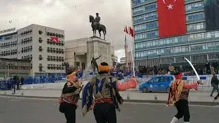 Ankara Seymenlerinin Birinci Meclis Önündeki Gösterileri (27.12.2025) Ulus - Ankara - Türkiye
