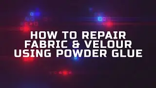 AIRE SMART TRAINING: Repair Fabric & Velour Fibre using Repair Powder