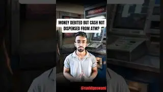 Money Debited but Cash Not Dispensed from ATM? 🏧 #shorts