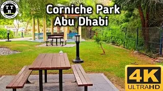Corniche Park Abu Dhabi UAE |4K