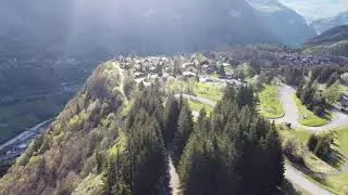 Les Carroz vu du ciel