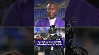 Ryan Clark takes back his Ravens Super Bowl prediction 👀