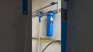 Mini water softener zero maintenance#watersoftener #airconditioner#ironremover #hardness#vellowwater