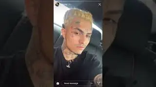 Lil pump crying over x rip