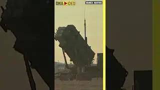 Anti-ballistic missile systems park at Polish airport near Ukraine border amid Russian invasion