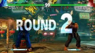 SFV~ Ryu (LEGENDARY2000) vs. Ken (ViciousQ) HD