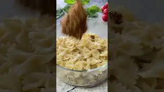 Pasta con pomodori secchi e basilico #shorts @Incucinaconamore.original