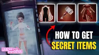 GET EVERY SECRET ITEM In The NEW Dress to Impress FLEE THE FACILITY Collab