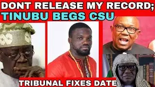 😨🔥DAVID HUNDEYIN REVEALS ON TINUBU'S CHICAGO STATE UNIVERSITY CERT AS TRIBUNAL GIVES DATE😨🔥