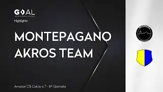 Montepagano-Akros Team 6-3: gol e highlights | Amatori CSI - Calcio a 7