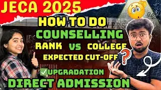 WBJECA 2025:How to do COUNSELLING?😱 Choice Filling ❌❌Documents ✅Upgradation😱Direct Admission✅