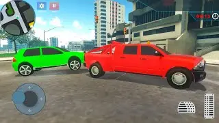 Road Tow Truck Service Simulator #3 - Car Towing and Fixing - Android Gameplay